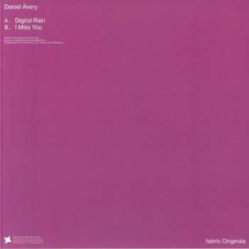 LP Daniel Avery: Digital Rain / I Miss You