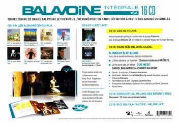 16CD/Dobozkészlet Daniel Balavoine: Intégrale LTD