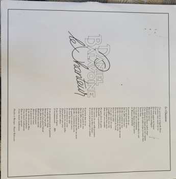 LP Daniel Balavoine: Le Chanteur