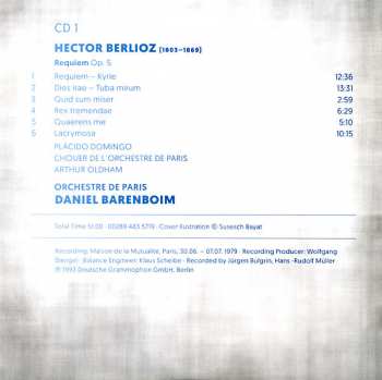 8CD/Dobozkészlet Daniel Barenboim: Barenboim Orchestre De Paris 