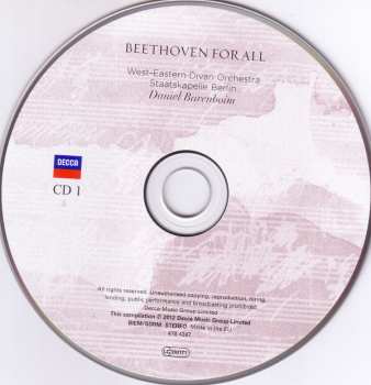2CD Ludwig van Beethoven: Beethoven For All: Music Of Power, Passion And Beauty