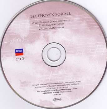 2CD Ludwig van Beethoven: Beethoven For All: Music Of Power, Passion And Beauty
