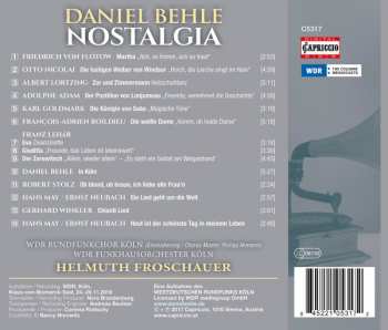 CD Daniel Behle: Nostalgia