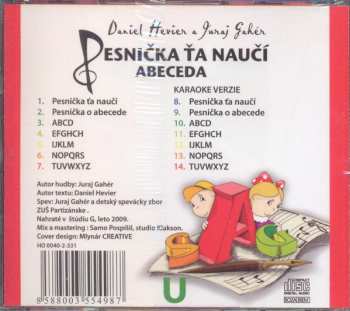 CD Daniel Hevier: Pesnička Ťa Naučí (Abeceda)
