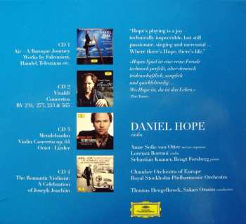 4CD/Dobozkészlet Daniel Hope: It's Me - The Baroque & Romantic Albums