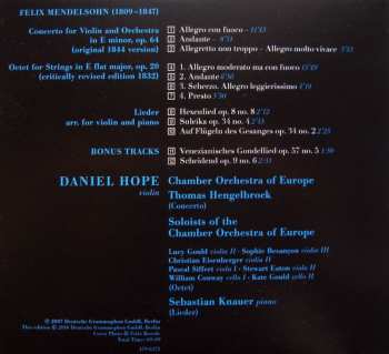 4CD/Dobozkészlet Daniel Hope: It's Me - The Baroque & Romantic Albums