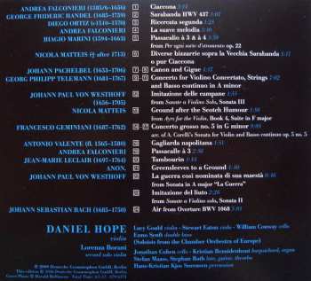 4CD/Dobozkészlet Daniel Hope: It's Me - The Baroque & Romantic Albums