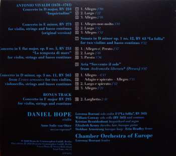 4CD/Dobozkészlet Daniel Hope: It's Me - The Baroque & Romantic Albums