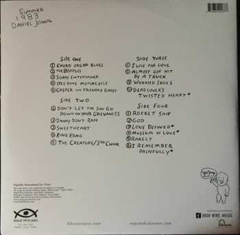 3LP Daniel Johnston: Hi, How Are You / Yip Jump Music LTD