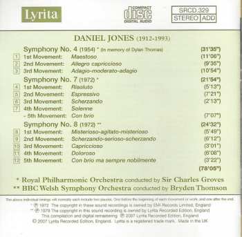 CD Royal Liverpool Philharmonic Orchestra: Symphonies 4, 7 & 8