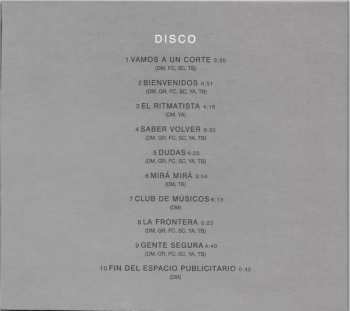 CD Daniel Melero: Disco