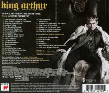 CD Daniel Pemberton: King Arthur: Legend Of The Sword - Original Motion Picture Soundtrack