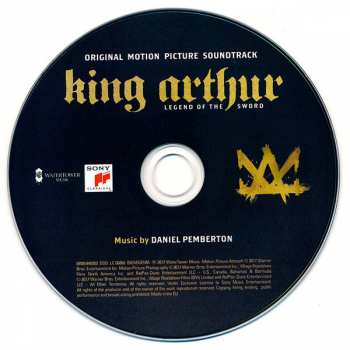 CD Daniel Pemberton: King Arthur: Legend Of The Sword - Original Motion Picture Soundtrack