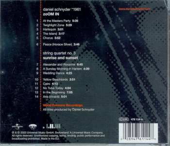 CD Daniel Schnyder: Zoom In