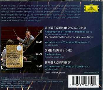 CD Daniil Trifonov: Rachmaninov Variations