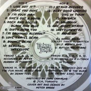 LP Danko Jones: Garage Rock! (A Collection Of Lost Songs From 1996 - 1998)