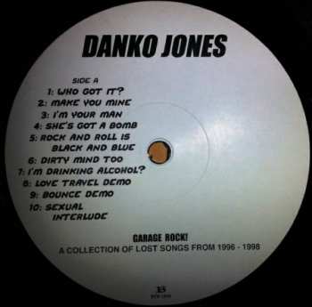 LP Danko Jones: Garage Rock! (A Collection Of Lost Songs From 1996 - 1998)