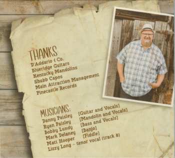 CD Danny Paisley And The Southern Grass: Bluegrass Troubadour