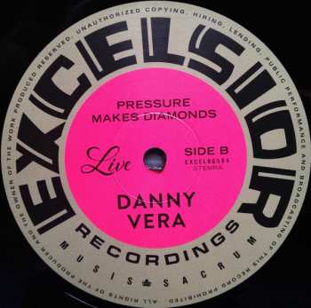2LP/CD Danny Vera: Pressure Makes Diamonds Live