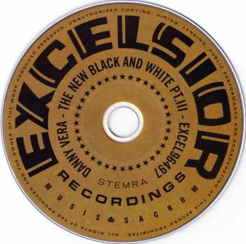 CD Danny Vera: The New Black And White PT. III