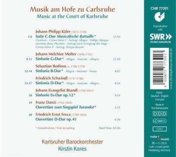 CD Friedrich Ernst Fesca: Musik Am Hofe Zu Carlsruhe