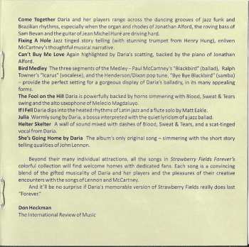 CD Daria: Strawberry Fields Forever (Songs By The Beatles)