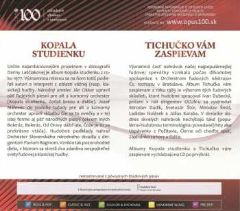 2CD Darina Laščiaková: Kopala Studienku – Tichučko Vám Zaspievam