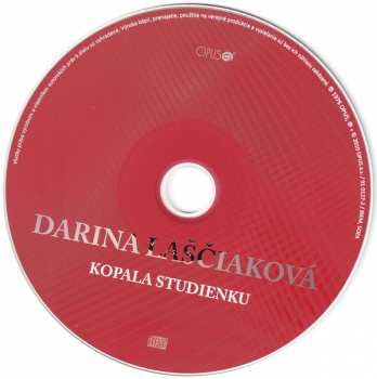 2CD Darina Laščiaková: Kopala Studienku – Tichučko Vám Zaspievam