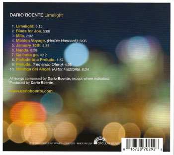 CD Antonio Sánchez: Limelight