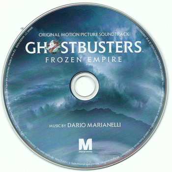 CD Dario Marianelli: Ghostbusters: Frozen Empire (Original Motion Picture Soundtrack)