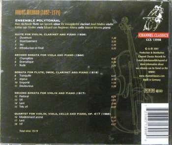 CD Darius Milhaud: Chamberworks