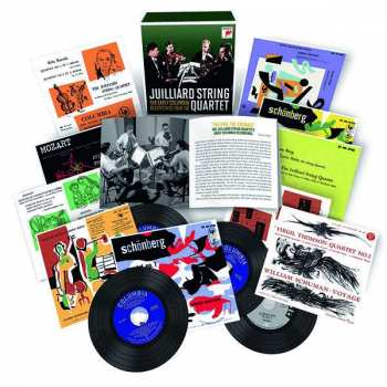 16CD/Dobozkészlet Juilliard String Quartet: The Early Columbia Recordings 1949-1956