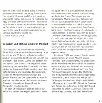 CD Leonard Bernstein: La Création Du Monde / Le Boeuf Sur Le Toit / Saudades Do Brasil