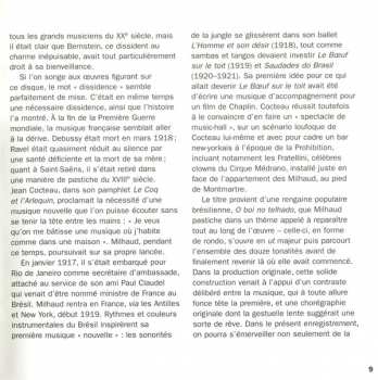 CD Leonard Bernstein: La Création Du Monde / Le Boeuf Sur Le Toit / Saudades Do Brasil