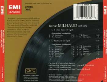CD Leonard Bernstein: La Création Du Monde / Le Boeuf Sur Le Toit / Saudades Do Brasil