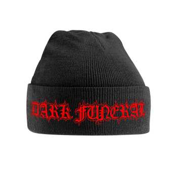 Merch Dark Funeral: Sapka Logo Dark Funeral (red)