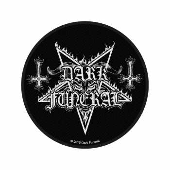 Merch Dark Funeral: Felvarró Circular Logo Dark Funeral