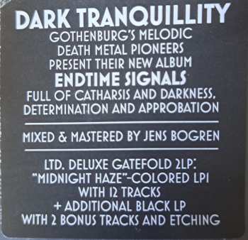 2LP Dark Tranquillity: Endtime Signals