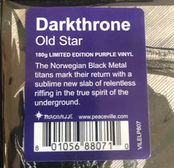 LP Darkthrone: Old Star LTD | CLR