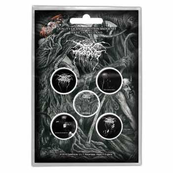 Merch Darkthrone: Kitűző készlet Old Star 