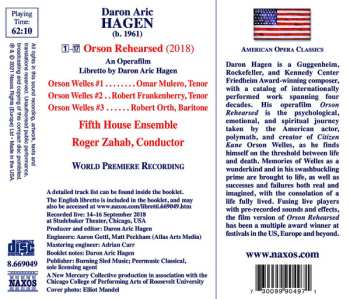 CD Robert Orth: Orson Rehearsed