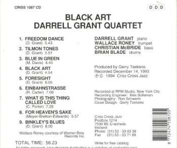 CD Darrell Grant Quartet: Black Art