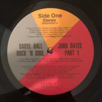 LP Daryl Hall & John Oates: Rock 'N Soul Part 1
