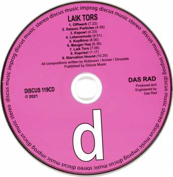CD DAS RAD: Laik Tors