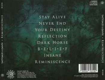 CD Date Back To Dawn: Reminiscence