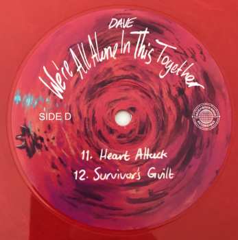 2LP Dave: We're All Alone In This Together LTD