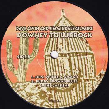2LP Dave Alvin: Downey To Lubbock