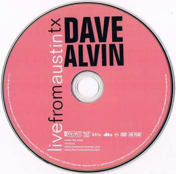DVD Dave Alvin: Live From Austin TX