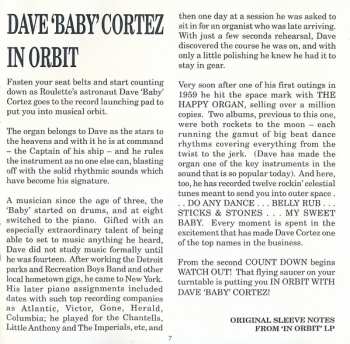 CD Dave "Baby" Cortez: Organ Shindig / Tweetie Pie / In Orbit