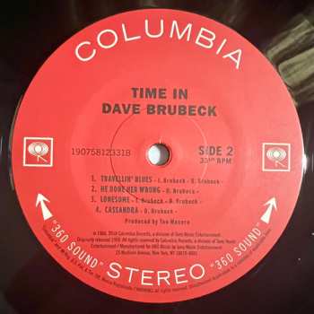 LP Dave Brubeck: Time In
